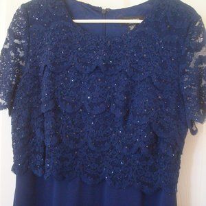 R & M Richards Petite Long Dress